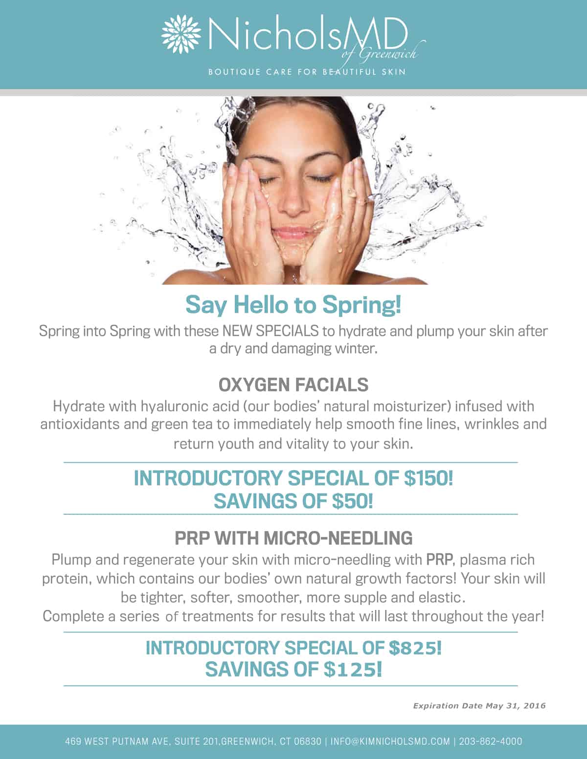 Spring Specials!